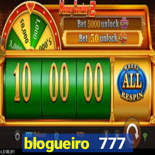 blogueiro 777 plataforma login