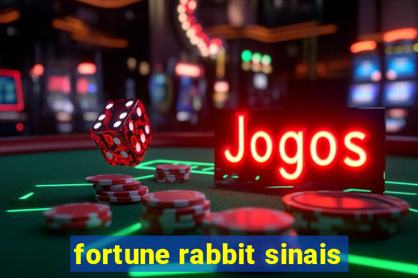 fortune rabbit sinais