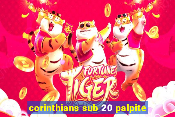 corinthians sub 20 palpite