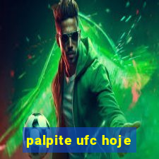 palpite ufc hoje