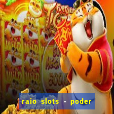 raio slots - poder de zéus