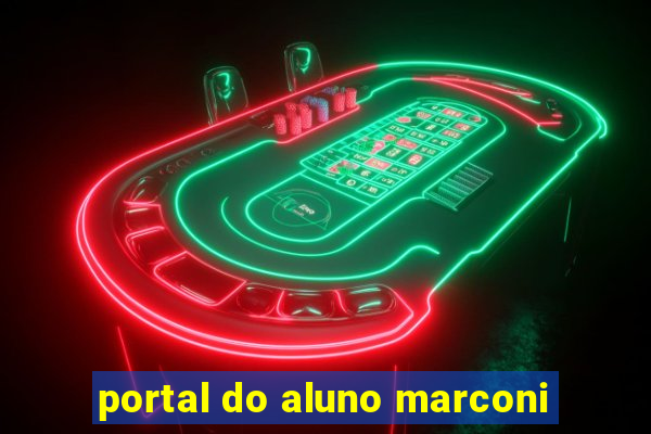 portal do aluno marconi