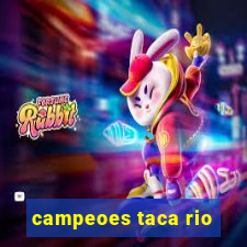 campeoes taca rio