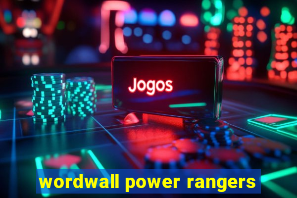 wordwall power rangers