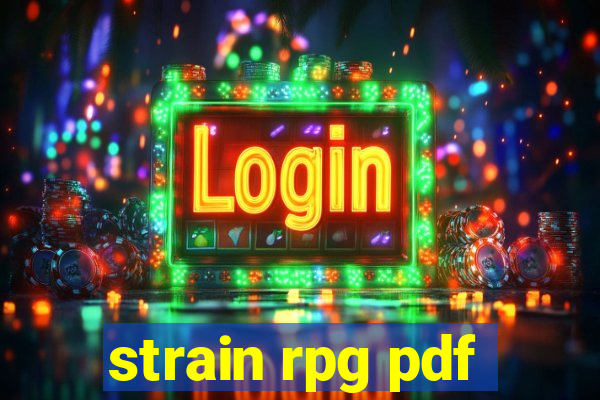 strain rpg pdf