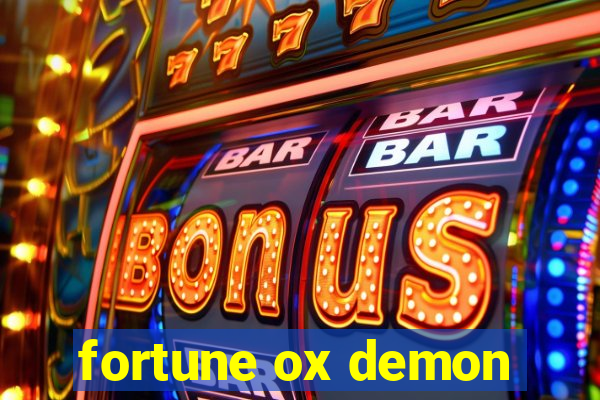 fortune ox demon