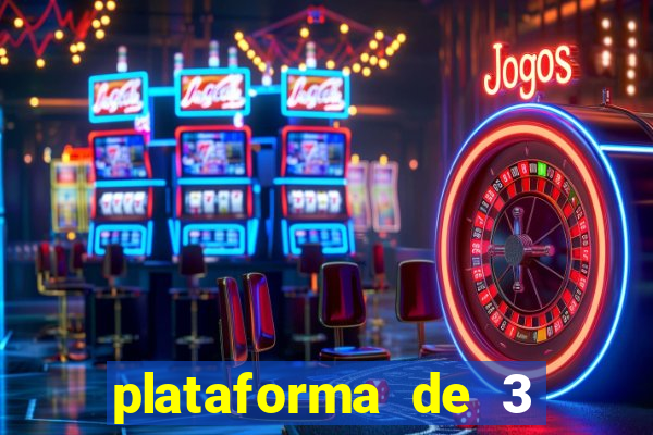 plataforma de 3 reais link