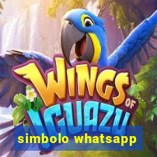 simbolo whatsapp