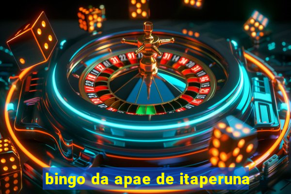 bingo da apae de itaperuna