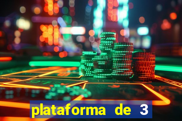 plataforma de 3 reais pg