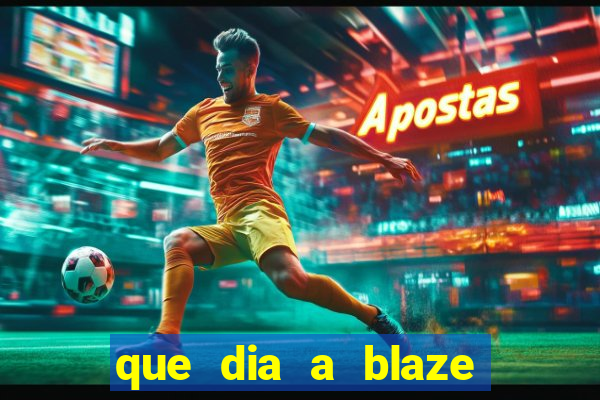 que dia a blaze paga o cashback